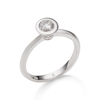 Verlobungsring Oval Cut